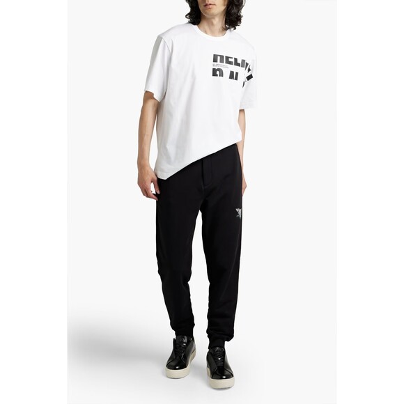 Helmut Lang Printed Logo T-Shirt White Cotton Jersey XL Free Shipping Included - Picture 3 of 4